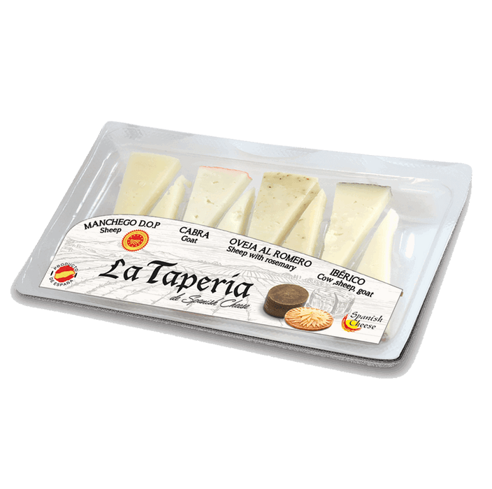 4 Mixed Cheese Wedges Platter (8x125g)