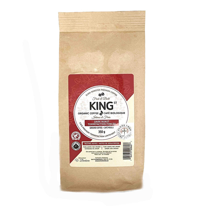 Organic King St Dark Urban Roast Ground Coffee ( 350 G X 10 )