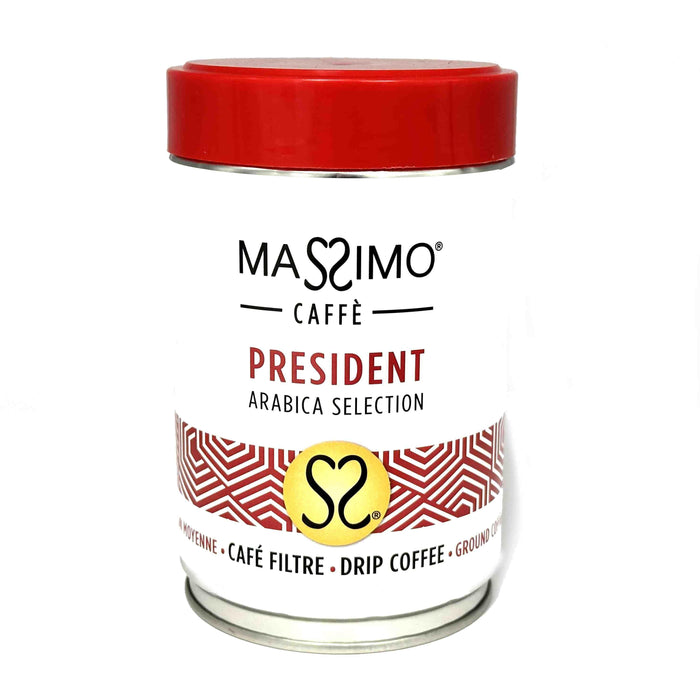 President Arabica Selection Roasted Ground Coffee Tin ( 16 X 250 G )