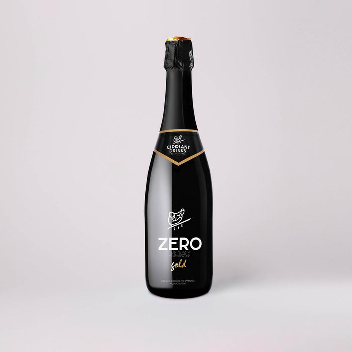 Cipriani Zero Zero Gold Alcohol Free Sparkling Wine ( 750 mL X 6 )
