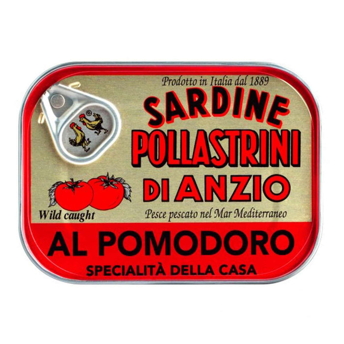 Pollastrini Sardines in Tomato Sauce ( 100 G X 24 )