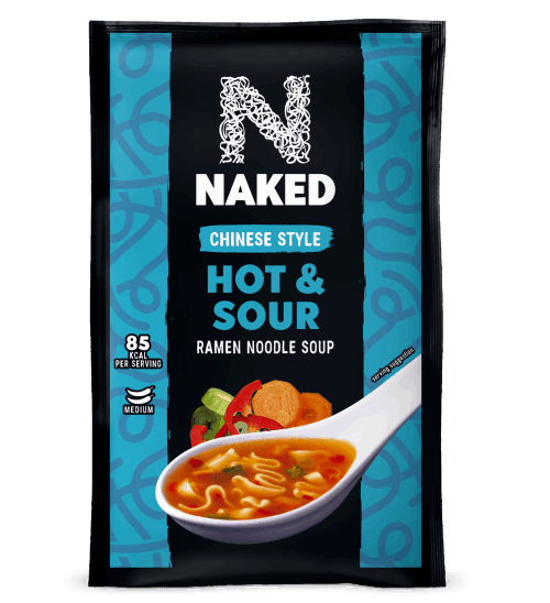 Chinese Style Hot & Sour Ramen Noodle Soup (12x25g)