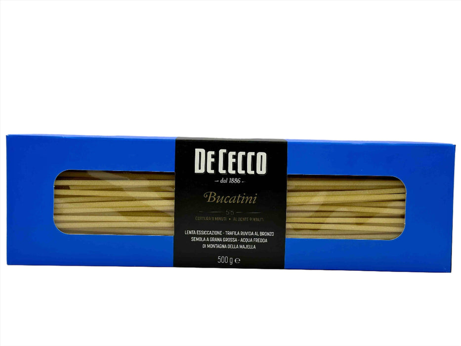 De Cecco Bucatini Pasta (12x500g)