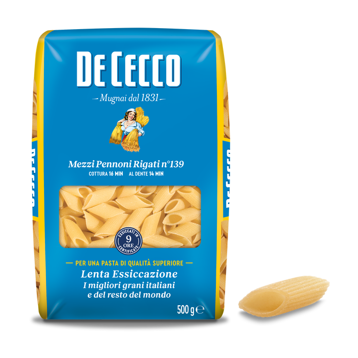 De Cecco Mezzi Penne Rigate (500x24)