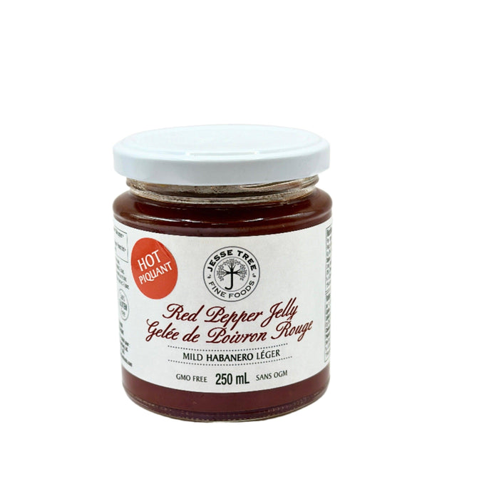 Jesse Tree Red Pepper Jelly Spicy Habanero (12 x 250 mL)