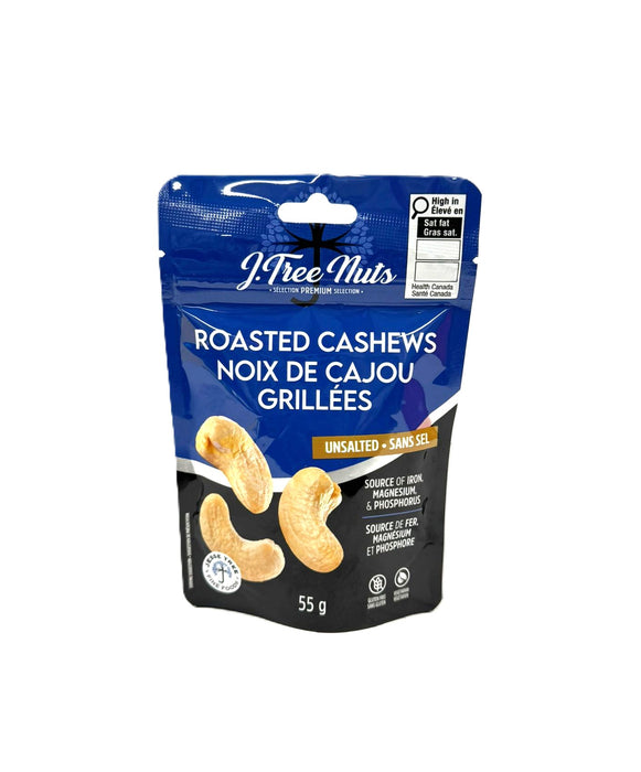 JT Dry Roasted Unsalted Cashew ( 15 X 55 G )