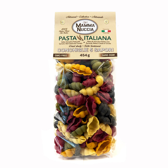 MN 5 Flavor Conchiglioni Pasta (454gx12)