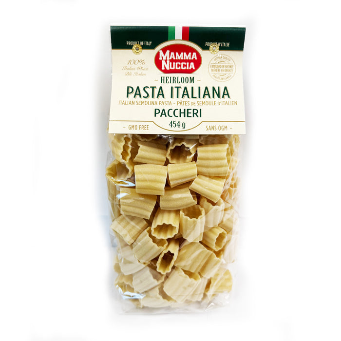 MN Artisanal Paccheri Rigati Pasta ( 12 X 454g )