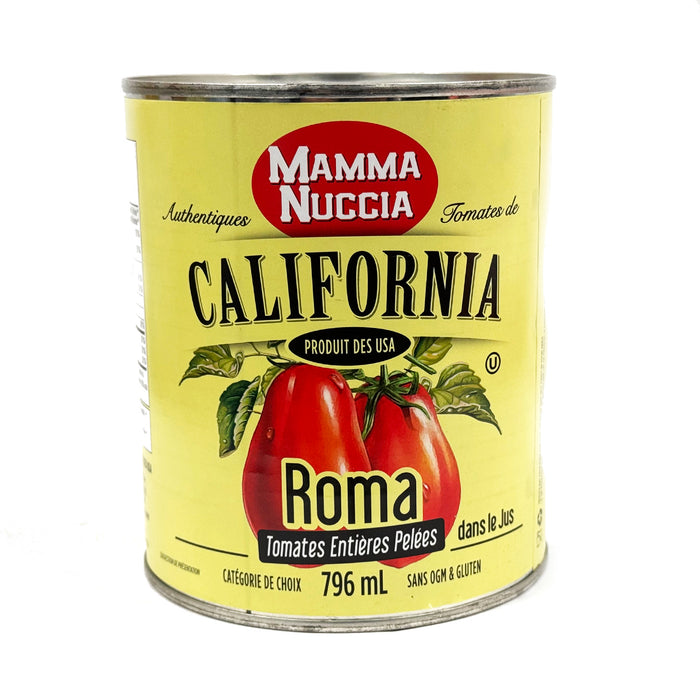 Mamma Nuccia Roma Tomatoes ( 796 mL X 12)