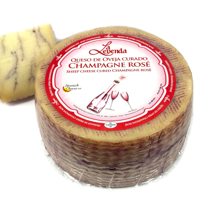 Rose Champagne Manchego-Style Cheese ( 3 Kg X 2 )