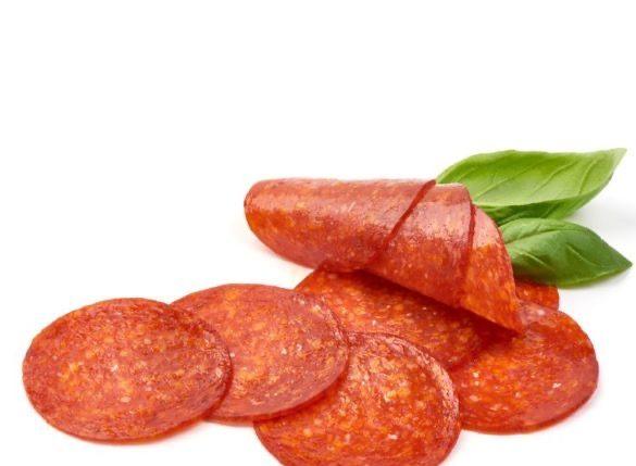 Natural Beef Pepperoni Slices (1 x 11.36 kg)