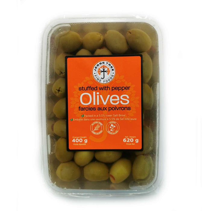 Green Olives Stuffed with Pepper (16x620g)