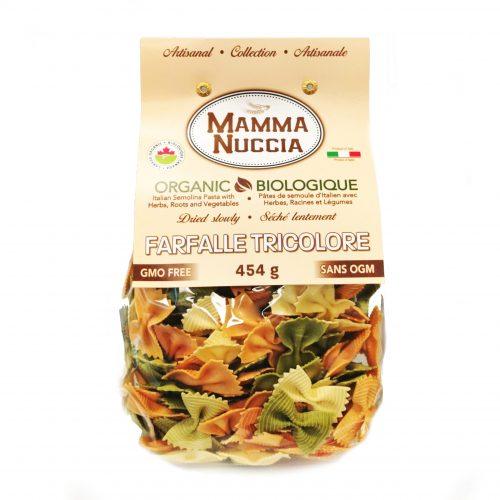 Organic Farfalle Tricolore Pasta (12x454g)