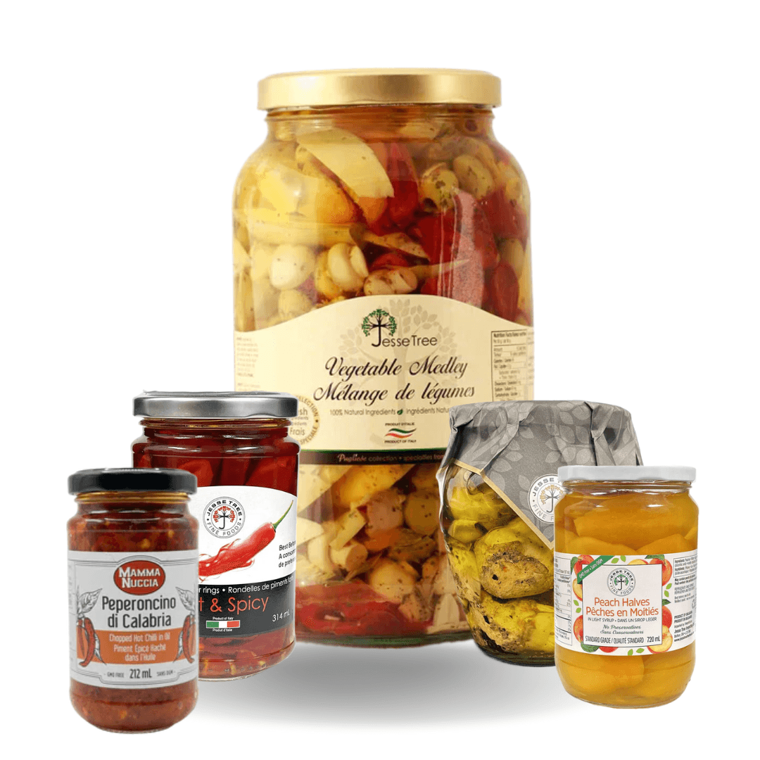 Marinated & Preserved Fruits and Vegetables