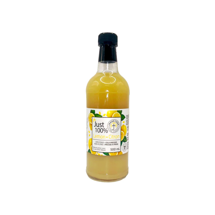 Jesse Tree 100% Natural Lemon Juice (12 x 500 mL)