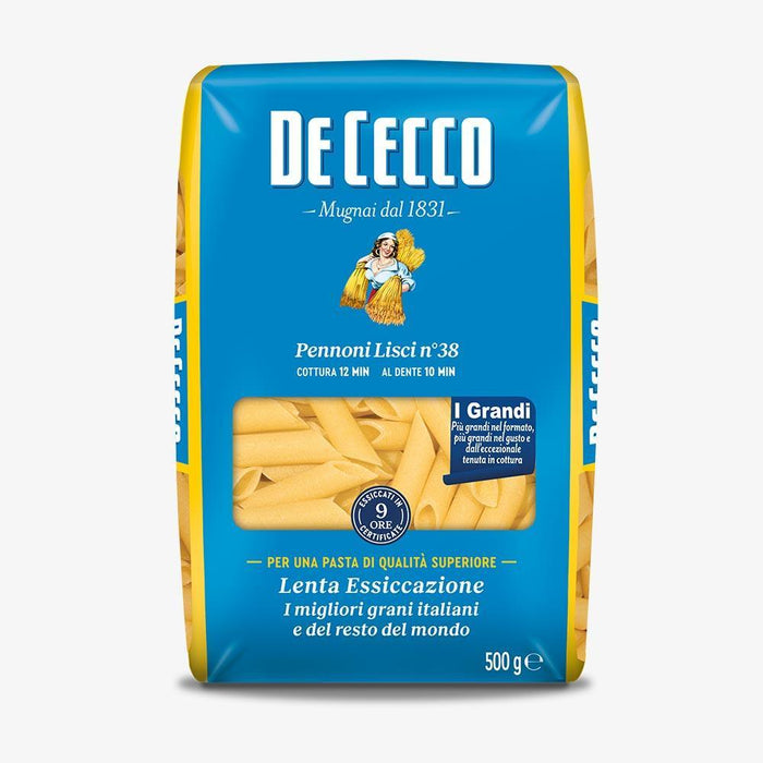 De Cecco Pennoni Lisci n° 38 Pasta (24x500g)