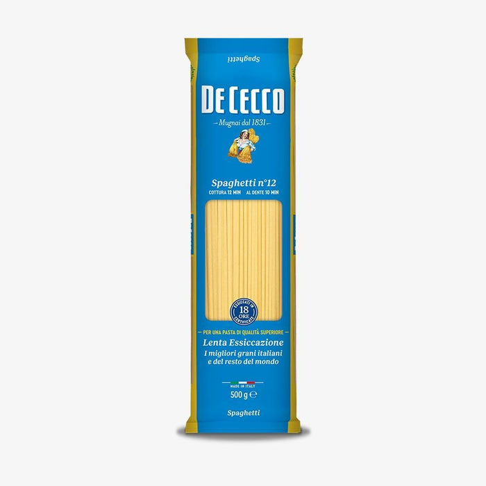 De Cecco Spaghetti n° 12 Pasta (24x500g)