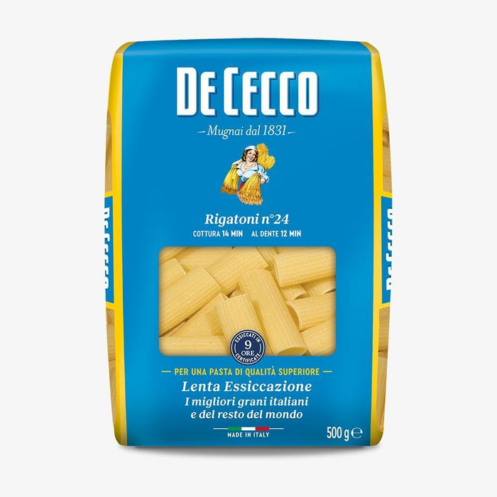 De Cecco Rigatoni n° 24 Pasta (24x500g)