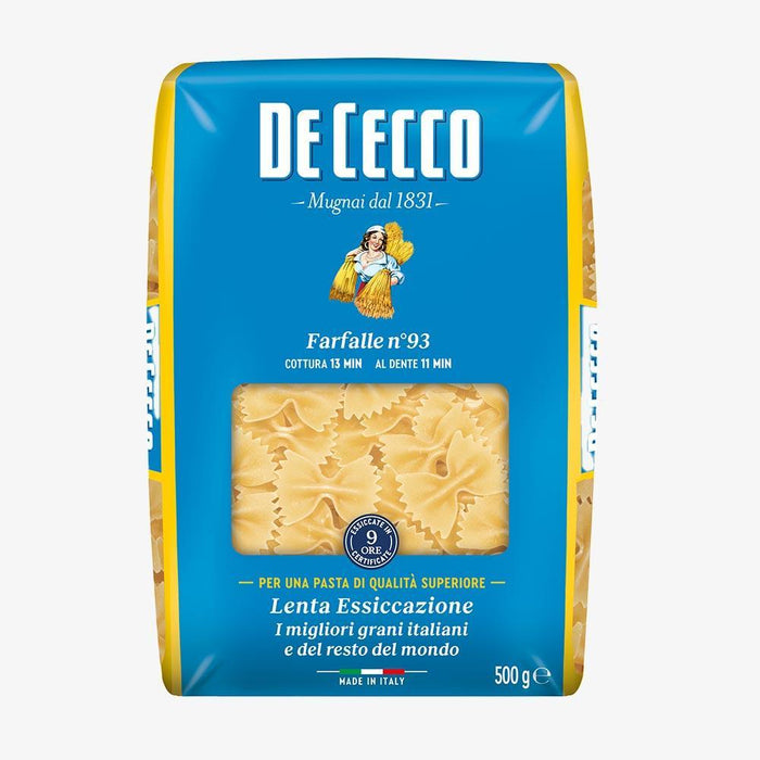 De Cecco Farfalle n° 93 Pasta (24x500g)