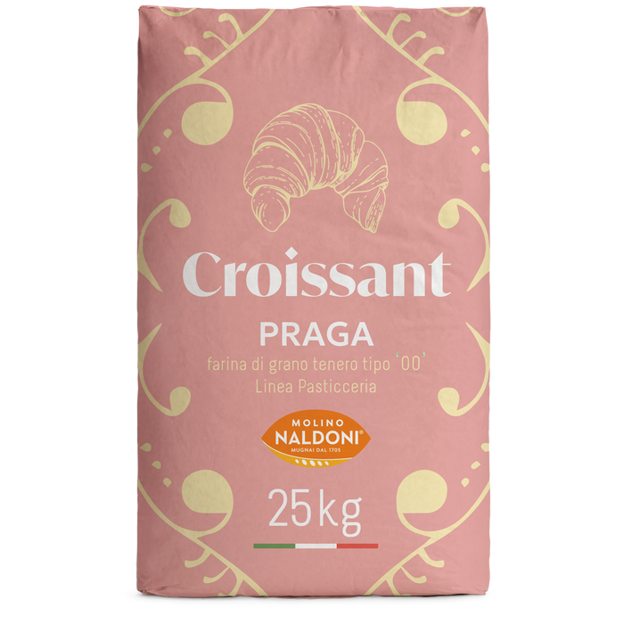 Molino Naldoni Farina 00 Praga Pasticceria ( 1 Bag  X 25 Kg )