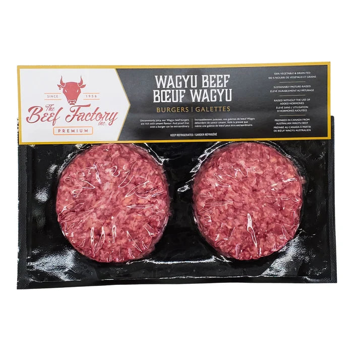 Wagyu Burgers Fresh 5Oz ( 10 Packs*2 X 5 Oz )