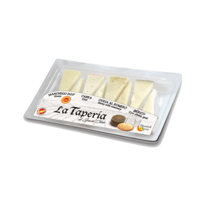 La Taperia 4-Cheese Mixed Wedges Platter (10 x 130 g)