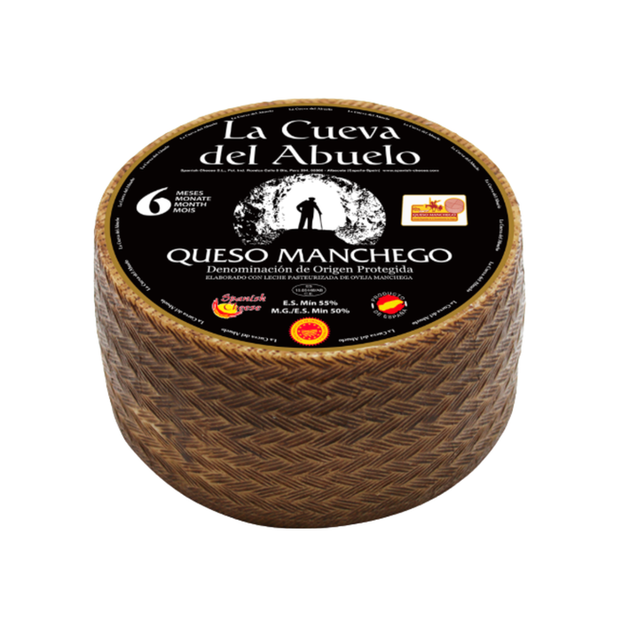6-Month Aged Manchego DOP (2 x 3.5 kg)