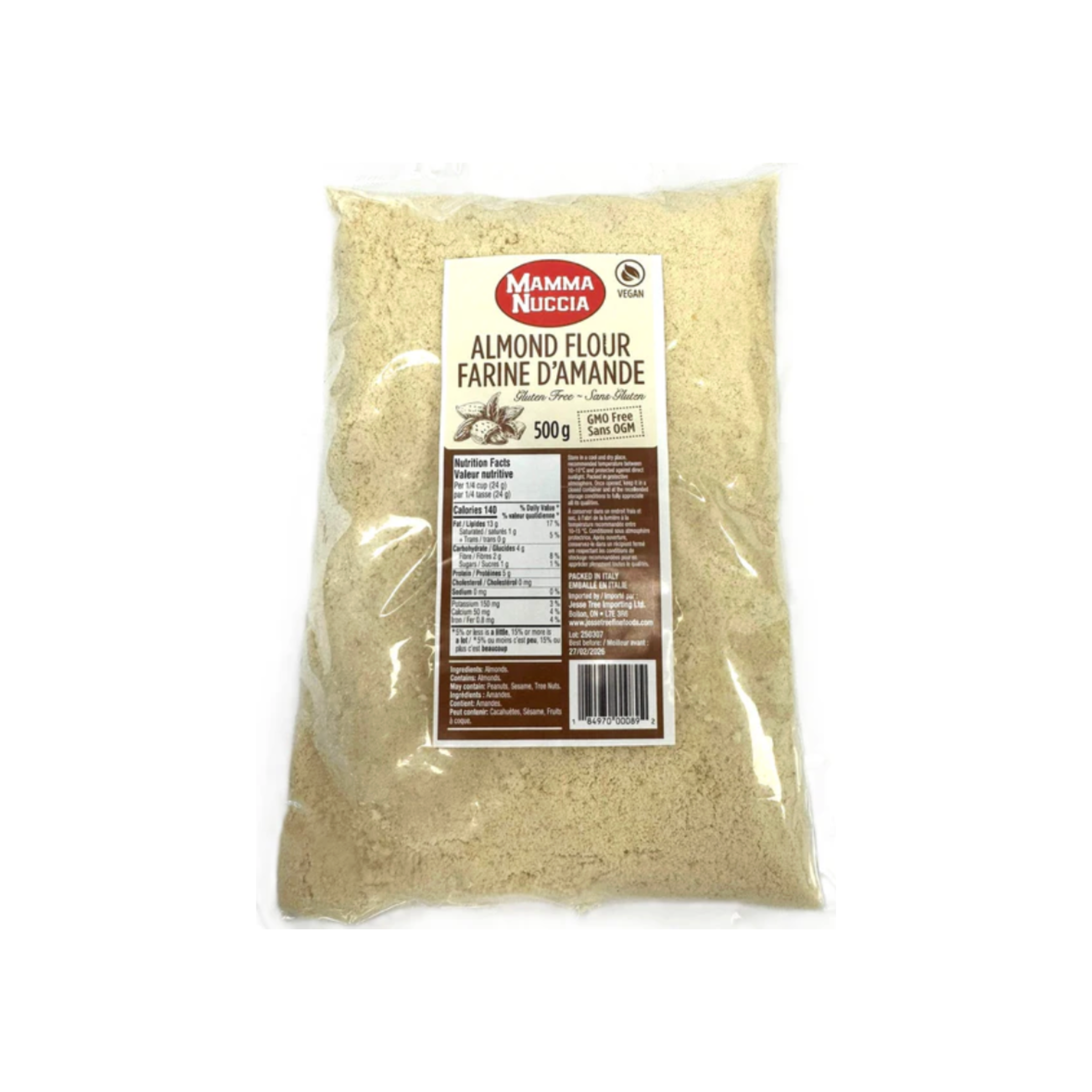 Mamma Nuccia Almond Flour (12 x 500 g)