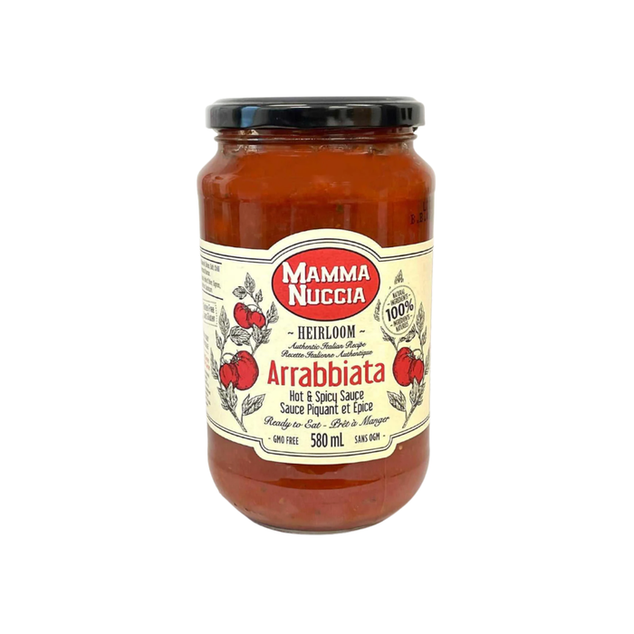 Mamma Nuccia Ready-to-Eat Arrabbiata Sauce (6 X 580 mL)