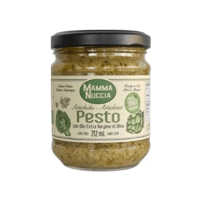 Mamma Nuccia Organic Artichoke Pesto (6 x 212 mL)