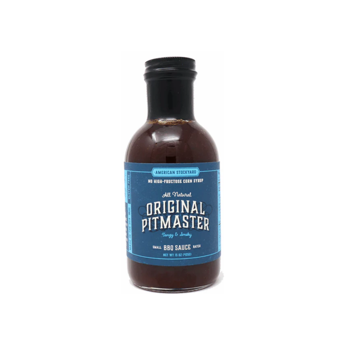 American Stockyard Original Pitmaster BBQ Sauce (6 x 425 g)