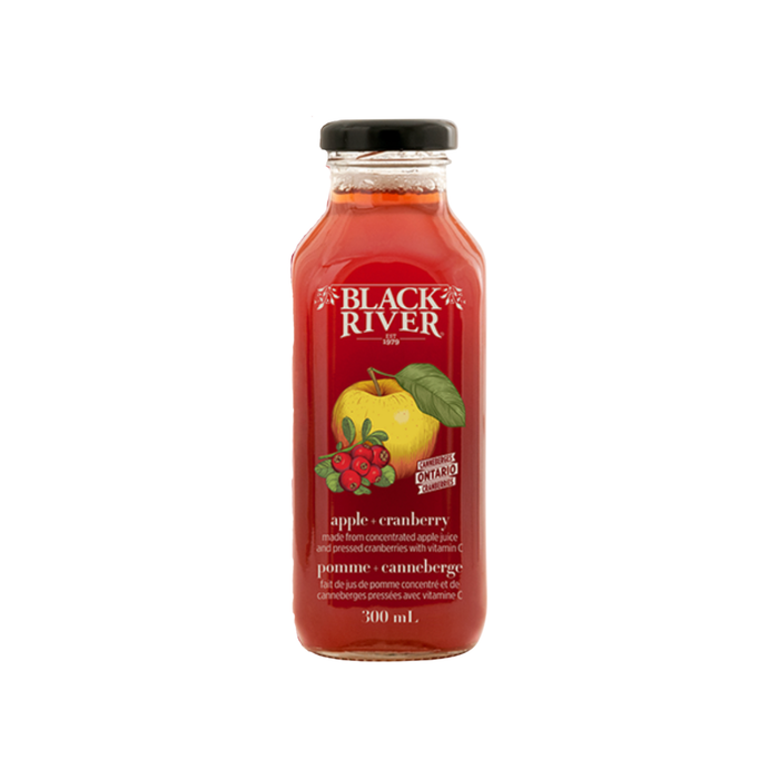 Black River Apple Cranberry Juice (12 x 300 mL)