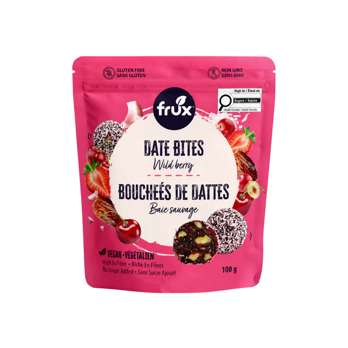 Frux Wild Berry Date Bites (8 x 100 g)