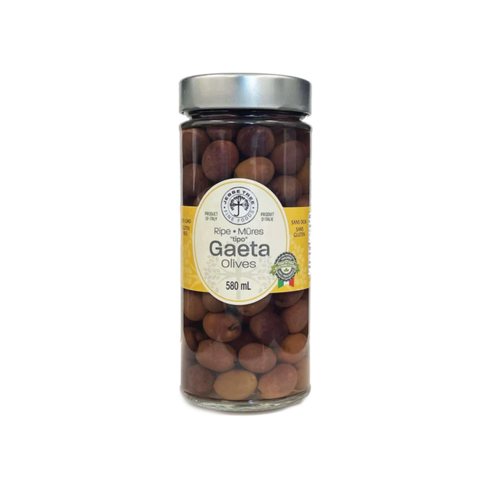 Jesse Tree Black Gaeta Olives (12 x 580 mL)