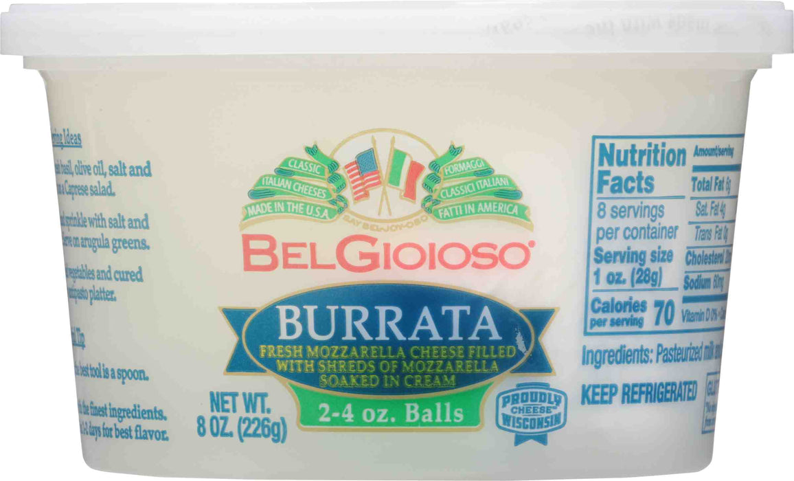 Burrata Cheese (6x226g)
