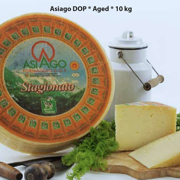 Asiago Stagianato aged DOP Cheese (1x10kg)