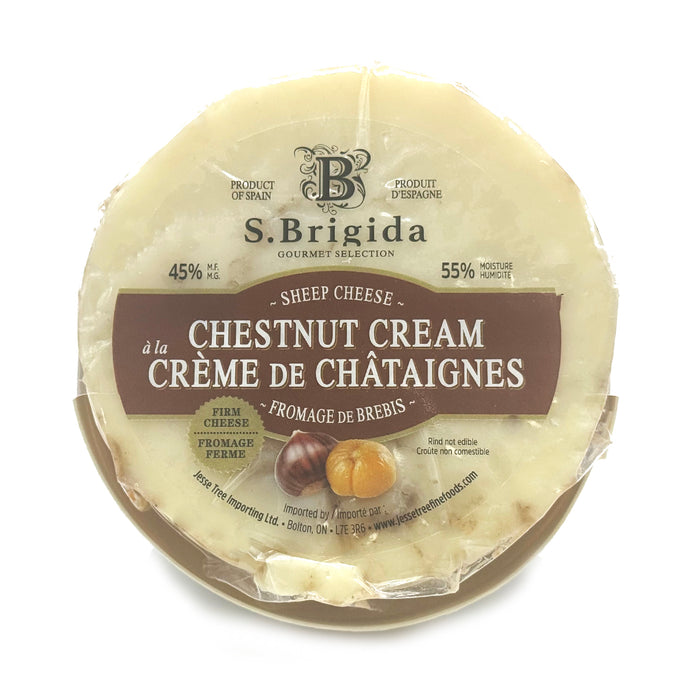 S. Brigida Baby Sheep Cheese with Chestnut  ( 190 G X 12 )