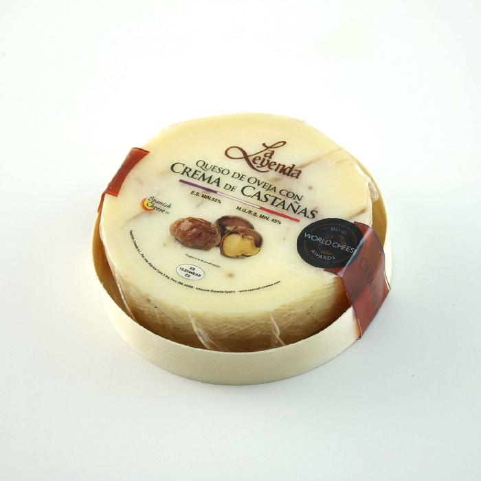 Baby Sheep Cheese with Chestnut (12x190g)