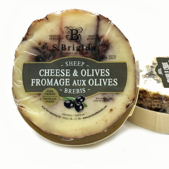 S. Brigida Baby Sheep Cheese With Olives ( 190 G X 12 )