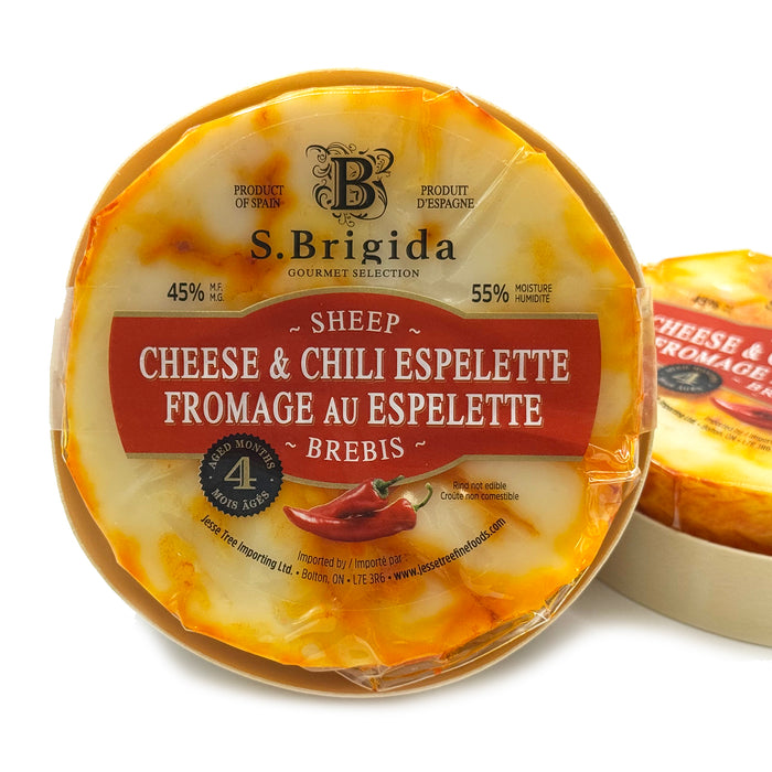 S. Brigida Baby Sheep Cheese with Hot pepper ( 190 G X 12 )