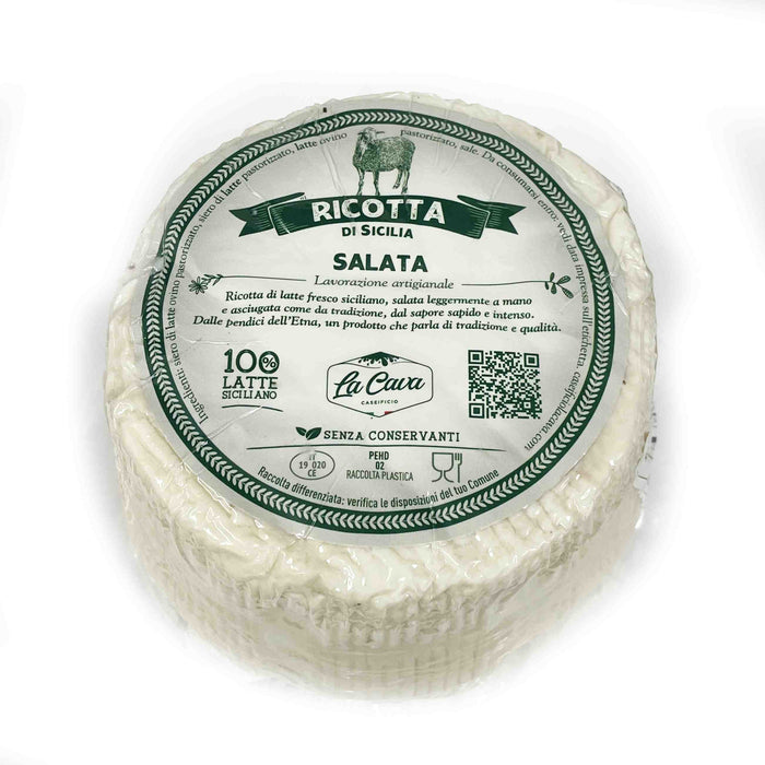 Ricotta Salata Cheese (12x1kg)