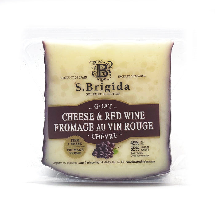 S. Brigida Wine Soaked (Drunken) Goat Cheese Wedges ( 150 G X 14 )