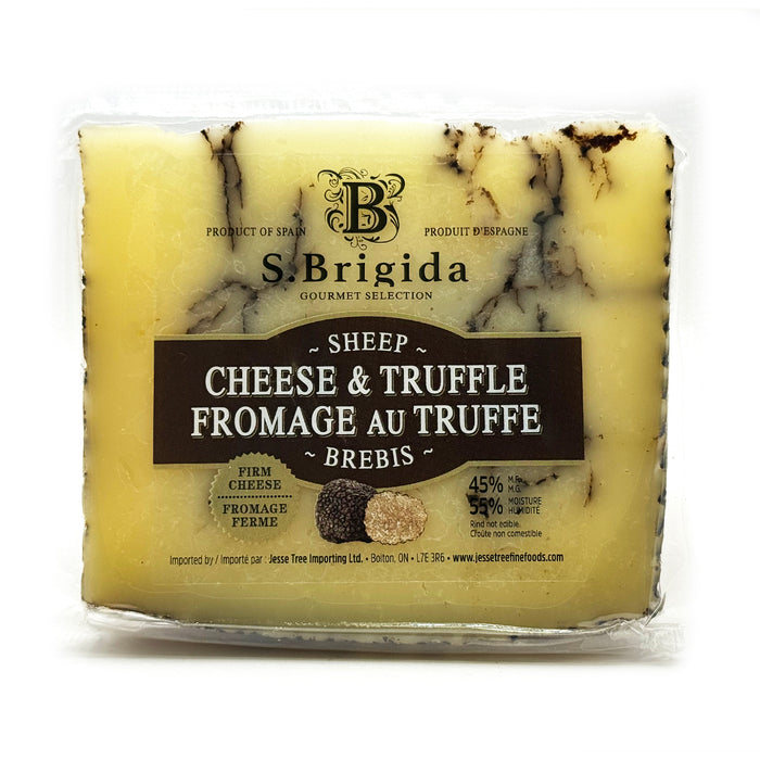 S. Brigida Sheep Cheese With Truffle Wedges ( 150 G X 14 )