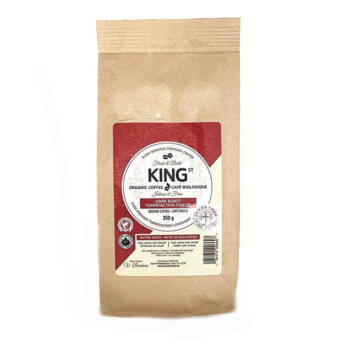 Organic King St Dark Urban Roast Ground Coffee (10x350g)
