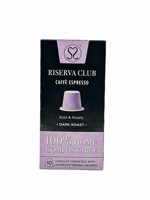 Espresso Gran Riserva Home Compostable Capsules (1x10capsules)