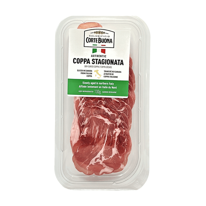 Corte Buona Coppa Stagionata Slices (8x100g)