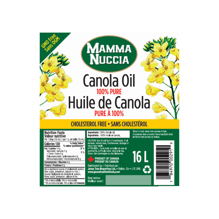 Canola Oil (1 x 16 L)