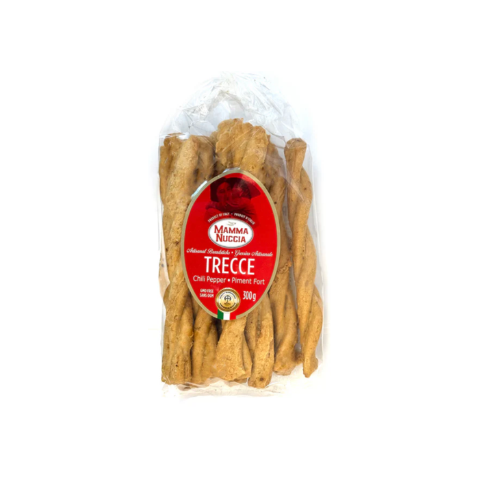 Mamma Nuccia Trecce Hot Chilli Breadsticks (12 x 300 g)