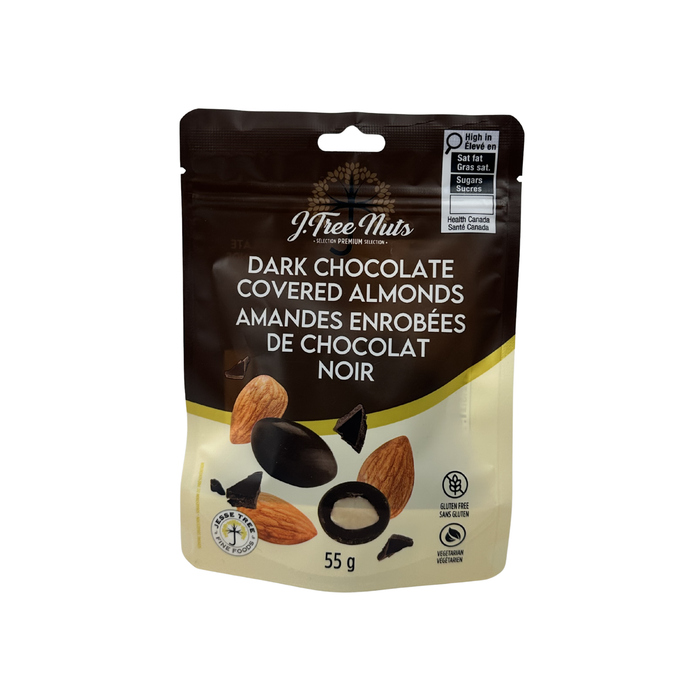 Jesse Tree Dark Chocolate Covered Almonds (15 x 55 g)