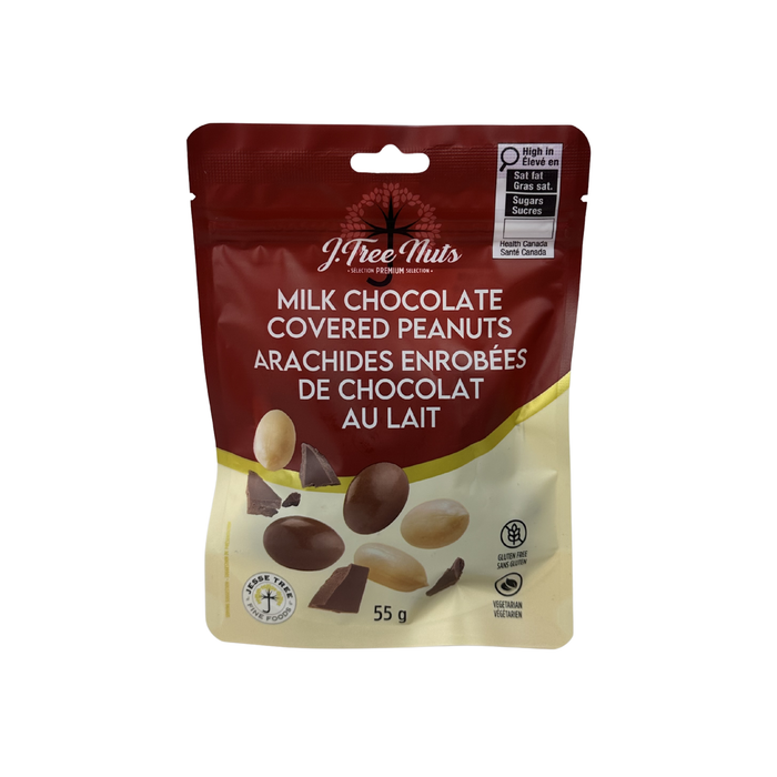 Jesse Tree Milk Chocolate Covered Peanuts (15 x 55 g)